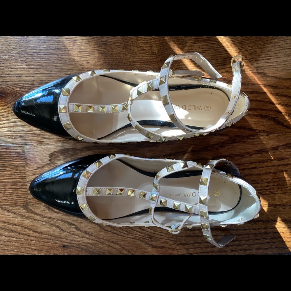 Studded Flats